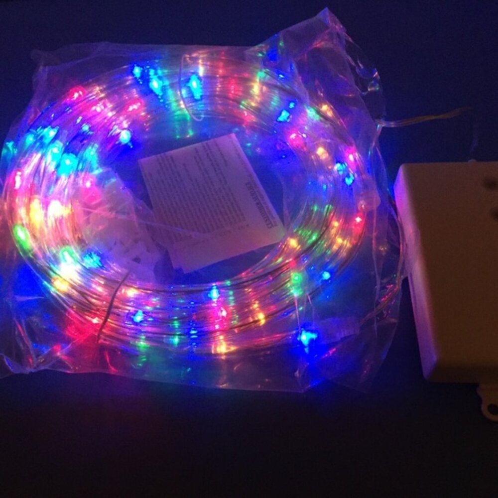 NEW In/Outdoor 17.5' ROPE LIGHTS MULTI